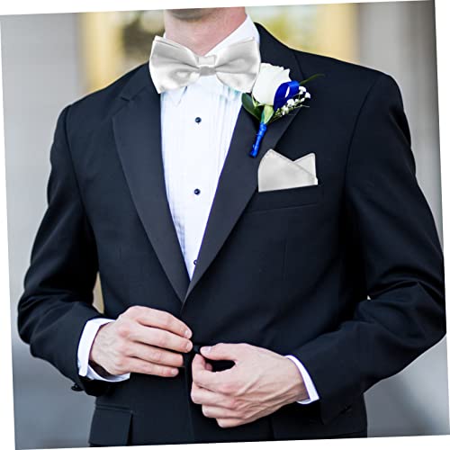 Set de Corbata de Moño y Cinturón Formal para Hombre miniatura 6