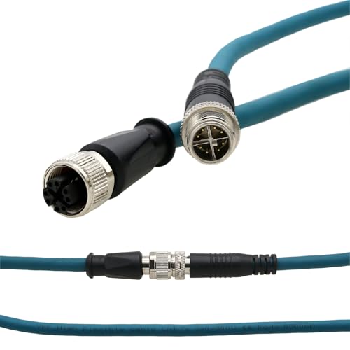 Cable Extensor Ethernet M12 8 Pin X-Coded 8m miniatura 6