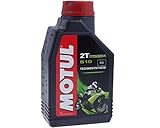 El aceite de motor Motul 510 2T de 2 tiempos parcialmente sintético - 1 litro