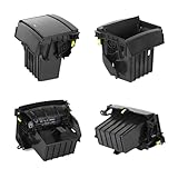 AMXDHH Car Inner Dashboard Storage Box Center Console Glove Box CD Box Sundries Box Fit for Toyota Land Cruiser Prado 2010-2017(Black Style)