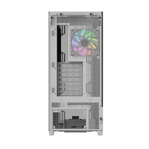 Image of Thermaltake S380 TG ARGB; Mid Tower Chassis; 1x120mm SF120 ARGB & 1x360mm SF360 ARGB PWM Fans Included; 360mm Radiator Support; 400mm GPU Clearance; Hidden Connector Support; Snow; CA-11K-00M6WN-00