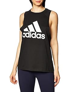 adidas Damen W BOS CO Tank ärmelloses T-Shirt, Schwarz, XL