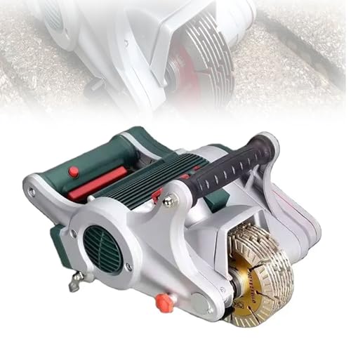 Machine de découpe murale 4800 W 9000 tr/min avec interrupteur autobloquant pour couper le bois, le granit, le carrelage et les barres d'acier