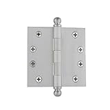 Grandeur Heavy Duty Brass Door Hinge with Square Corners