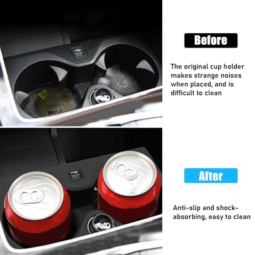Inserto para portavasos compatible con BMW X5 X6 X7 miniatura 4