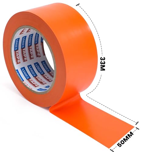 Image of ADHES Orange PVC Pipe Wrap Tape, 2 Inch X 36 Yds