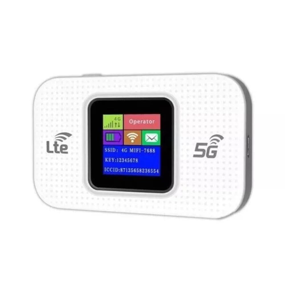 MODEM WIFI PORTATILE 4G/5G UNIVERSALE DA 150MBPS ROUTER MOBILE CON DISPLAY LED