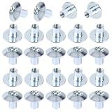 Domed Head Nut Torx Barrel 5/16' Thread Cargo Trailer Door Latch - Cargo Trailer Door Hardware (24 Pack)