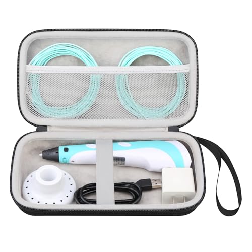 Elonbo Étui Stylo 3D pour Stylo d'impression 3D scrib3d P1 avec écran, Poche supplémentaire en Maille pour filament PLA 8 Elonbo Étui Stylo 3D pour Stylo d'impression 3D scrib3d P1 avec écran, Poche supplémentaire en Maille pour filament PLA