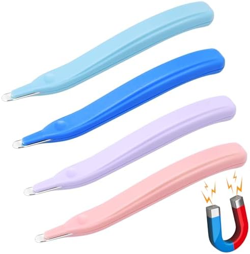 4 Pack Magnetic Staple Remover Tools, Professional Stapler Remove...