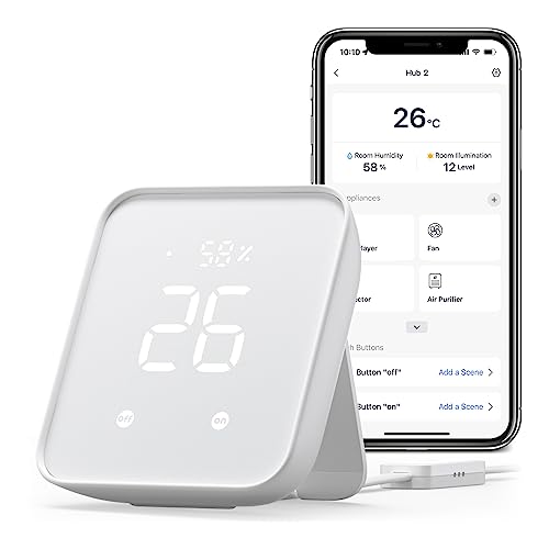 Matter Smart remote control SwitchBot Hub 2 WiFi HomeKit BLE IR