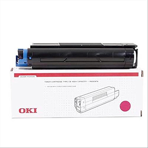 Original OKI 42127406 toner (magenta, env. 5.000 Pages) pour C 5100, 5150, 5200, 5300, 5400
