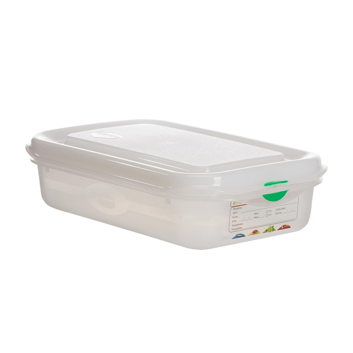 Gastronorm Food Storage Ingredient Containers - Perfect for restaurants, mass catering, events, meal prep, fridge organisation - Available in 23 Different Sizes (Air-Tight Gastronorm 1/4 1.8 Litres)