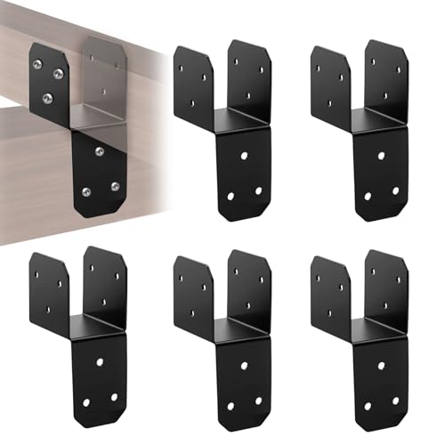 YESiDEA Joist Anchor Connector 2x4 Joist Hanger Bracket Tie Bracket 6 Pack