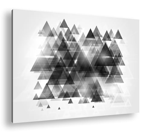 Effet noir et blanc XXL sur toile haut de gamme deyoli 90x60