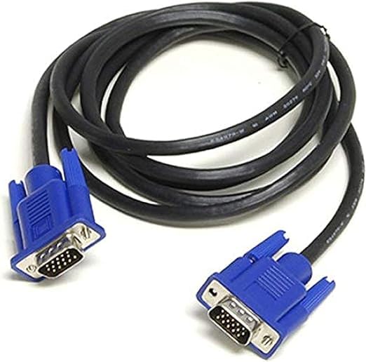 VGA to VGA Video Cable 1.5m / 5ft for Computer PC Laptop to Monitor Screen Projector with VGA Plug Port