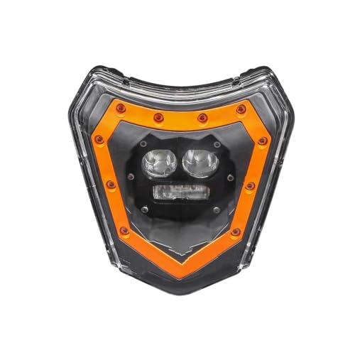 Phare de moto cross cassé projecteurs moto rechange pour SX 300 450 orange