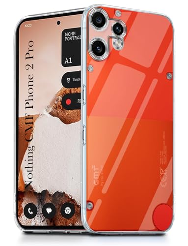 Image of Jkobi Back Cover for Nothing CMF Phone 2 Pro (Silicone Clear Shockproof Case with Camera Protection | Soft and Flexible | Transparent)