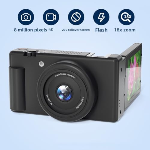 Webcam de visioconférence 5K et appareil photo compact pour créateurs