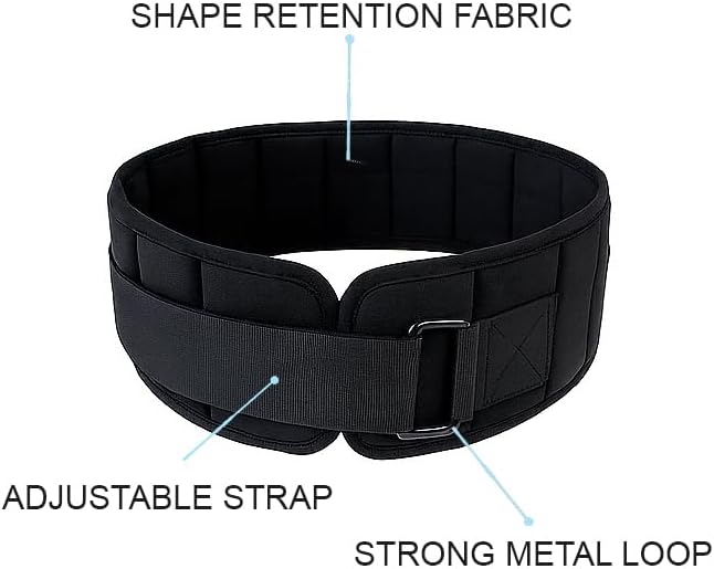 Miniatura 5 de W8FIT Cinturón de ejercicio y caminar con peso ajustable