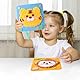 Pellinch DIY Stickpuppen Set, 4 Stück Nähspass für Kinder, Nähset Pädagogisches, Tierfilz Nähset mit Aufklebern, Filztiere Nähen Set, Anfängerfreundliche Plüschspielzeugnähung, Kunsthandwerks Set