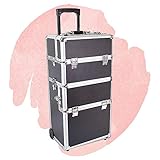 Ihr mobiles Studio Beauty Trolley Infinity Aluminium Schwarz