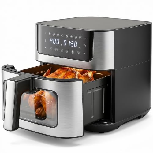 KMFurnila 8-in-1 Air Fryer 6QT