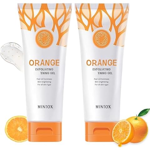 BROUYOUE Orange Exfoliating Gel Scrub Cover