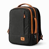 Mochila Executiva Premium para Notebook, Resistente à Água, Reforçada, Expansível com Cabo USB, Unissex, Mochila Para Viagem 30 litros BlidShop (Preta)