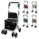 Einkaufstrolley mit Sitz Mobiclinic, Rollator Coliseo, faltbar, 21 l
