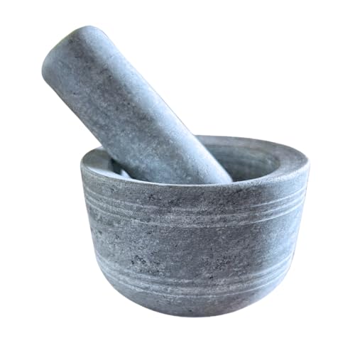 Pilão De Pedra Sabão Resistente Cumbuca Modelado