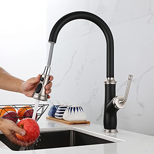 Mitigeur de cuisine monotrou à arc élevé finitions chromées durables