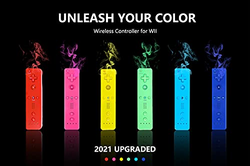 Yosikr Remote Controller for Wii/Wii U, with Silicone Case and Wrist Strap (4 Pack, Green, Yellow, Blue, Red) by Yosikr - Image 8