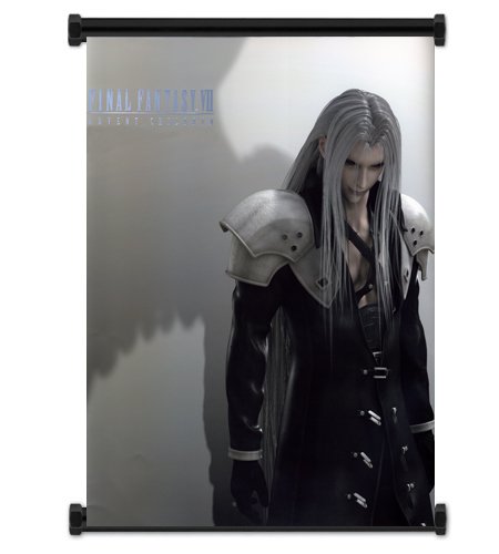 Final Fantasy VII Advent Children Sephiroth Fabric Wall Scroll Poster (32