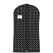 Breathable Black Polka Dot Suit Bag Storage Cover- For All Clothes & Garments 40" Long (Pack of 1)