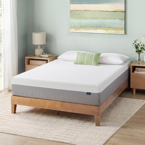 Image of Zinus 10 Inch Green Tea Essential Memory Foam Mattress [New Version], Full, Fiberglass Free, Medium Feel, Breathable Airflow Memory Foam, Certified Safe Foams & Fabric, Mattress in A Box