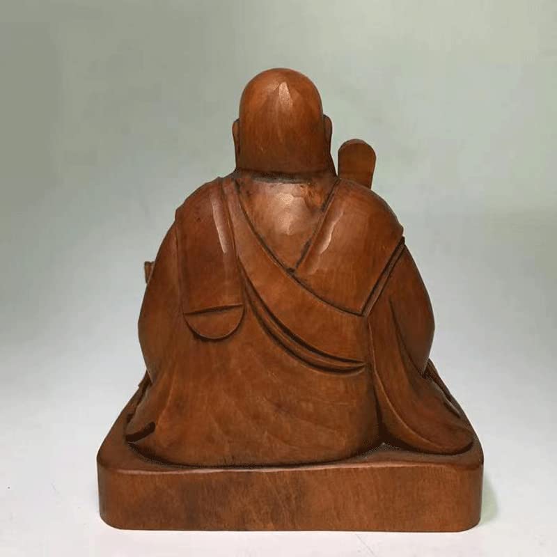 Amazon｜木彫り仏像 【日蓮上人坐像】 柘植 総高10cm (日蓮宗 法華宗
