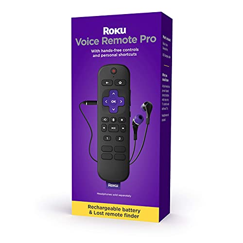 Roku Voice Remote Pro (Renewed)