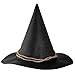 GORBUS Halloween Witch Hat Delicate Retro Witch Hat For Masquerades Exquisite Fashion Adults Cosplay Costume Accessory