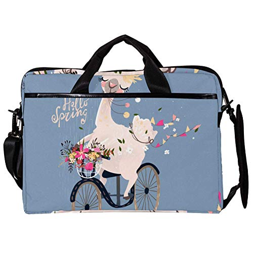 Bolsa bandolera para portátil de 14 a 15.4 pulgadas Alpaca Ride Bike con compartimento acolchado