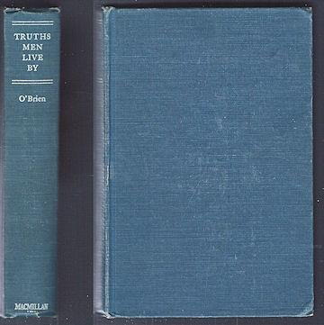 Truths Men Live By : A Philosopy of Religion an... B000FMNOHO Book Cover