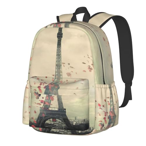 Sac à dos Tour Eiffel pour filles et garçons, fini le mal de dos à l'école et en voyage