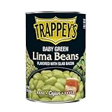 Trappey's Baby Green Lima Bean With Bacon, 15.5000-Ounce (Pack of 6)