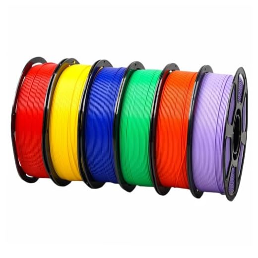 YSJOMJHYS PLA+ Filament 1.75mm Bundle 6KG, 3D Printer PLA Plus Filament Set, Dimensional Accuracy +/- 0.02mm, Individually Vacuum Packed, 3D Printing Filament Pack, 6 Spools 1KG Each
