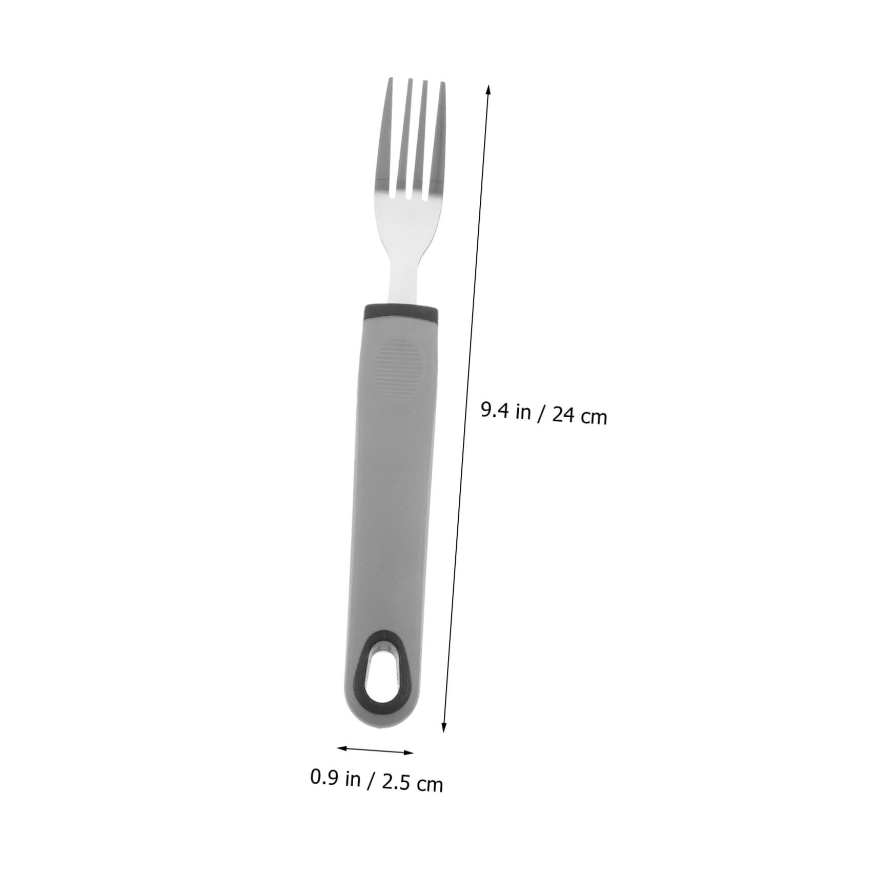 HAPINARY Adaptive Utensils for Elderly Non-slip Spoon Fork Set Disabled Elderly Equipment Portable Easy to Hold