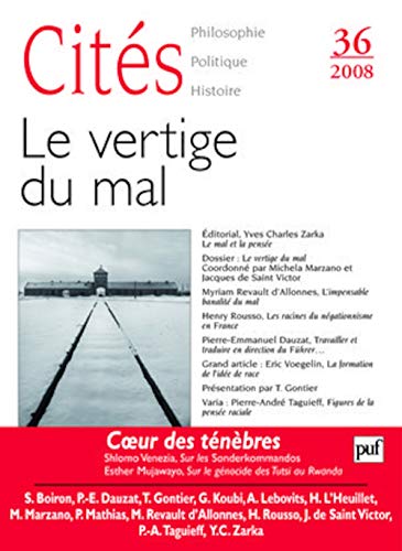 Cités, N° 36 : Le vertige du mal
