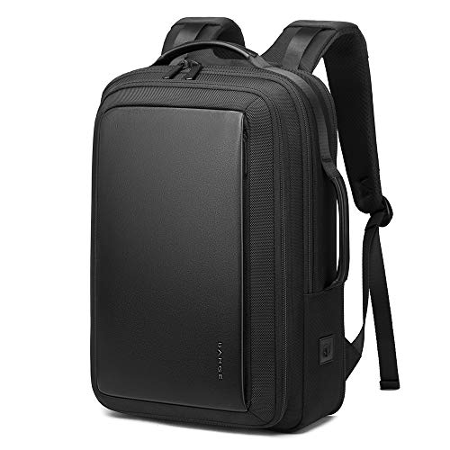 Zeewoo Sac à Dos d'ordinateur Portable de 15,6 Pouces avec Port USB Antivol Sac Ordinateur pour Voyage, Affaires, Bureau et école, Noir