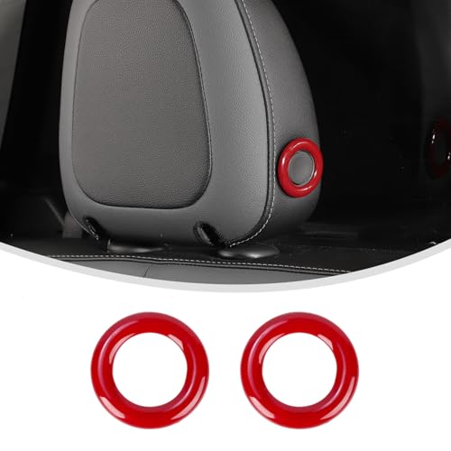 Accessoires d'intérieur Chevrolet Linskip avec bagues d'appuie-tête rouges