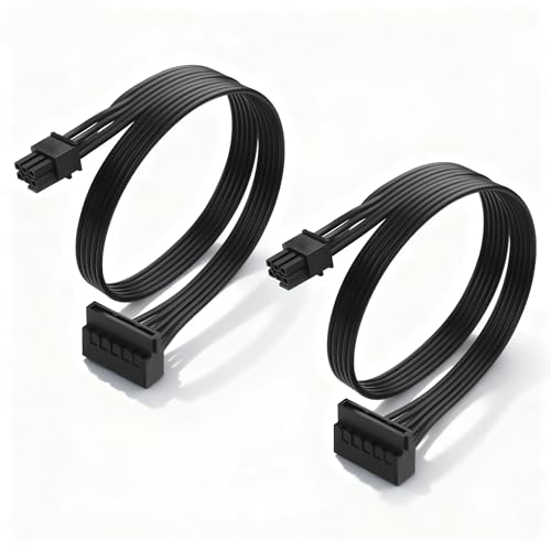 Amazon.co.jp: SinLoon 2本 ミニ6Pin-SATA電源ケーブル（Optiplex