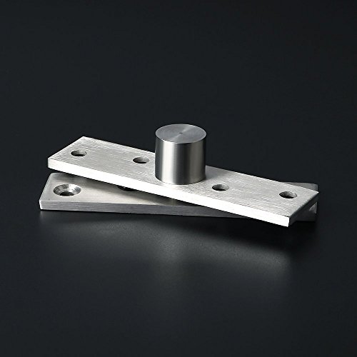 Tambee Pivot Hinge Rotating Door Hinge 360 Degree Stainless Steel Concealing Hinges Up Down Shaft 2Pcs(100Mm) #TOP7